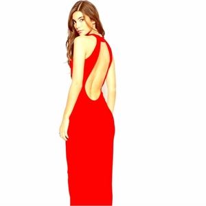 ASOS open back dress